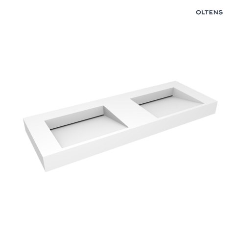 Stila Oltens Stila umywalka 140x45 cm ścienna LavaForm biały mat 40005900