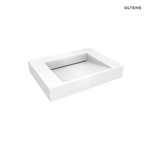 Stila Oltens Stila umywalka 60x45 cm ścienna LavaForm biały połysk 40000000