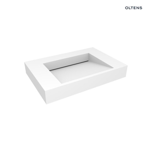 Stila Oltens Stila umywalka 80x45 cm ścienna LavaForm biały mat 40001900