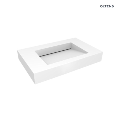 Stila Oltens Stila umywalka 90x45 cm ścienna LavaForm biały mat 40002900