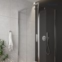 Breda Oltens Breda kabina prysznicowa 120x90 cm prostokątna chrom/szkło przezroczyste 20226100