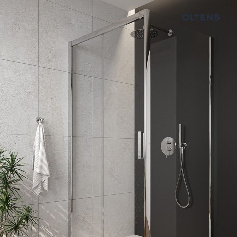 Breda Oltens Breda kabina prysznicowa 120x90 cm prostokątna chrom/szkło przezroczyste 20226100