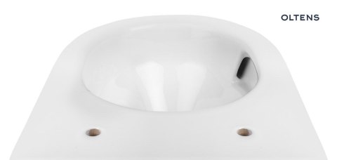Hamnes Oltens Hamnes OneForm Kort Stille PureRim miska WC wisząca z powłoką SmartClean biały połysk 42553000