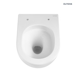 Hamnes Oltens Hamnes OneForm Kort Stille PureRim miska WC wisząca z powłoką SmartClean biały połysk 42553000