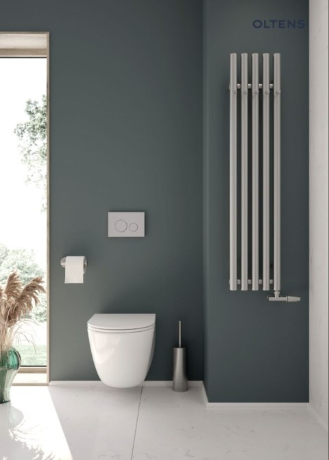 Hamnes Oltens Hamnes OneForm Kort Stille PureRim miska WC wisząca z powłoką SmartClean biały połysk 42553000