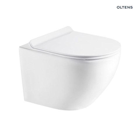 Hamnes Oltens Hamnes OneForm Stille PureRim miska WC wisząca z powłoką SmartClean biały połysk 42552000