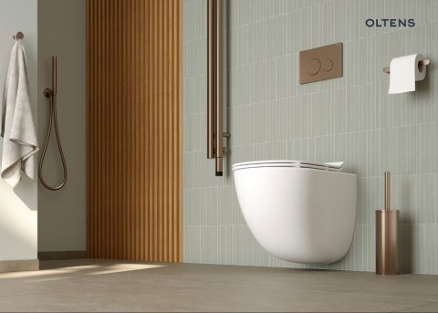 Hamnes Oltens Hamnes OneForm Stille PureRim miska WC wisząca z powłoką SmartClean biały połysk 42552000