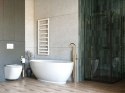 Hamnes Zestaw Oltens Hamnes miska WC wisząca PureRim z powłoką SmartClean z deską wolnoopadającą 42514000