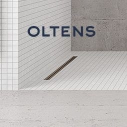 Langan Oltens Langan Slim odpływ prysznicowy liniowy 60 cm miedź połysk/miedź szczotkowana 30009610