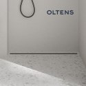 Langan Oltens Langan Slim odpływ prysznicowy liniowy 70 cm grafit połysk/grafit szczotkowany 30010400