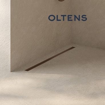 Langan Oltens Langan Slim odpływ prysznicowy liniowy 70 cm miedź połysk/miedź szczotkowana 30010610