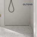 Langan Oltens Langan Slim odpływ prysznicowy liniowy 80 cm grafit połysk/grafit szczotkowany 30011400
