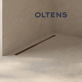 Langan Oltens Langan Slim odpływ prysznicowy liniowy 80 cm miedź połysk/miedź szczotkowana 30011610