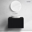 Lun Oltens Lun szafka podumywalkowa 80 cm czarny mat 60028300