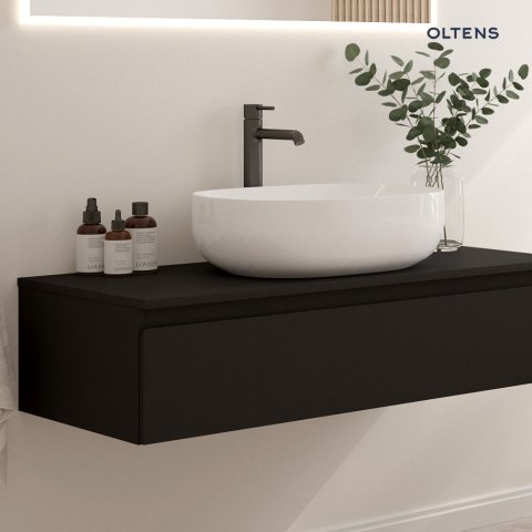 Vernal Oltens Vernal blat 100 cm naszafkowy slim czarny mat 63006300
