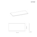 Vernal Oltens Vernal blat 100 cm naszafkowy slim dąb 63018060