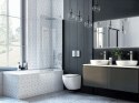 Fossa Oltens Fossa umywalka 40 cm nablatowa okrągła z powłoką SmartClean biała 40802000
