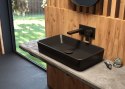 Gota Oltens Gota bateria umywalkowa podtynkowa kompletna czarny mat 32601300
