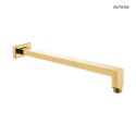 Lagan Oltens Lagan (S) ramię deszczownicy 40 cm prostokątne złoty połysk 39401800