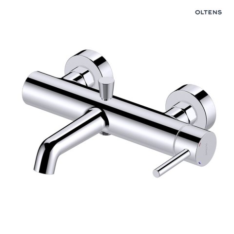 Molle Oltens Molle bateria wannowo-prysznicowa ścienna chrom 34112100