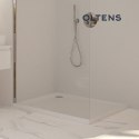 Superior Oltens Superior brodzik 140x90 cm prostokątny akrylowy biały 15007000