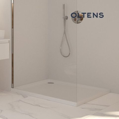 Superior Oltens Superior brodzik 140x90 cm prostokątny akrylowy biały 15007000