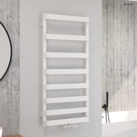 Varme Oltens Varme grzejnik łazienkowy 108,5x50 cm biały 55001000