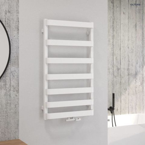 Varme Oltens Varme grzejnik łazienkowy 89,5x50 cm biały 55000000