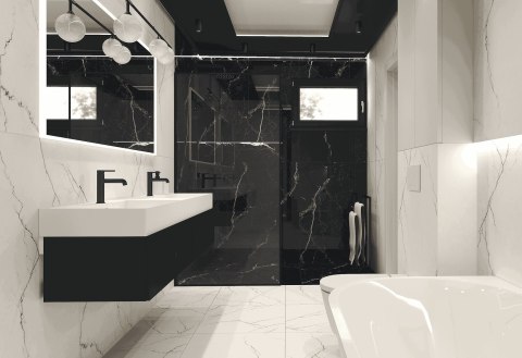 COSMIC BLACK 60X120X8,5MM RECT. (1,44) HIGH GLOSSY