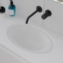 Gapa Oltens Gapa umywalka 61x41 cm podblatowa owalna biała 40105000