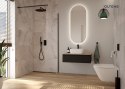 Hadsel Oltens Hadsel umywalka 38,5 cm nablatowa kwadratowa z powłoką SmartClean biała 40807000