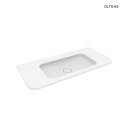 Hamnes Oltens Hamnes umywalka 100x46,1 cm prostokątna meblowa PureSurface biały połysk 40214000