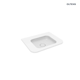 Hamnes Oltens Hamnes umywalka 60x46,1 cm prostokątna meblowa PureSurface biały połysk 40212000