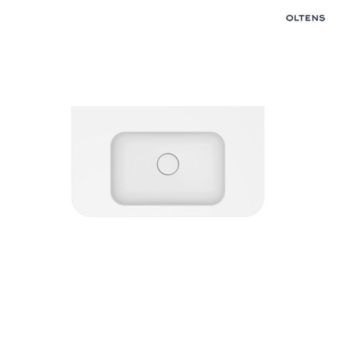 Hamnes Oltens Hamnes umywalka 80x46,1 cm prostokątna meblowa PureSurface biały mat 40213900