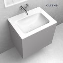 Kalla Oltens Kalla umywalka 60,2x46 cm meblowa LavaForm biały mat 40207900