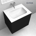 Kalla Oltens Kalla umywalka 60,2x46 cm meblowa LavaForm biały mat 40209900
