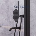 Katla Oltens Katla bateria wannowo-prysznicowa termostatyczna podtynkowa czarny mat 34600300