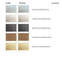 Lule SteelCore Oltens Lule SteelCore przycisk spłukujący nikiel 57001910