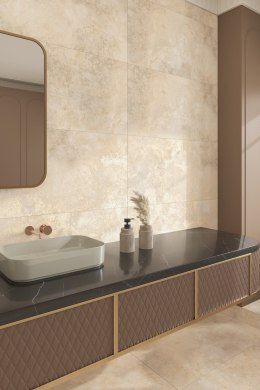 ROSSELA CREAM 60X120 (1.44) LAPATO CARVING
