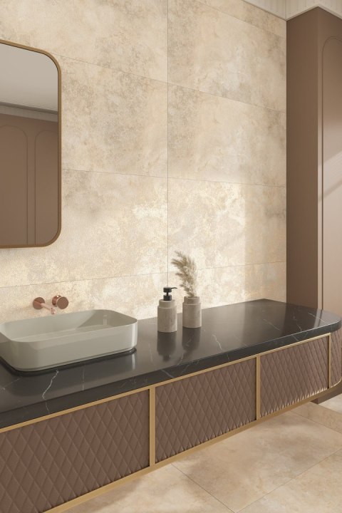ROSSELA CREAM 60X120 (1.44) LAPATO CARVING