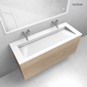 Stila Oltens Stila umywalka 120x45 cm meblowa LavaForm biały połysk 40204000