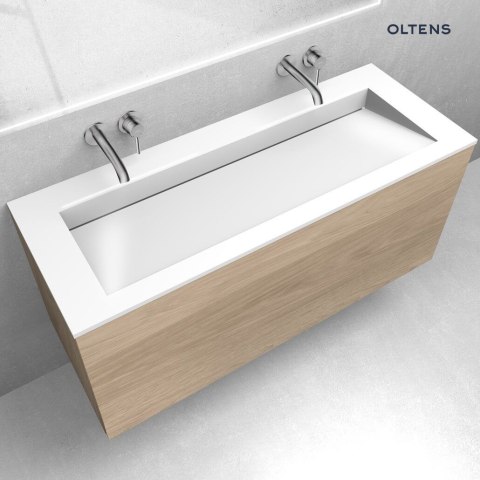 Stila Oltens Stila umywalka 120x45 cm meblowa LavaForm biały połysk 40204000