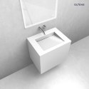 Stila Oltens Stila umywalka 60x45 cm meblowa LavaForm biały połysk 40200000