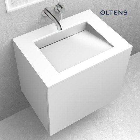 Stila Oltens Stila umywalka 60x45 cm meblowa LavaForm biały połysk 40200000