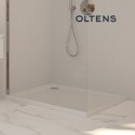 Superior Oltens Superior brodzik 100x90 cm prostokątny akrylowy biały 15005000