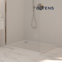 Superior Oltens Superior brodzik 120x90 cm prostokątny akrylowy biały 15006000