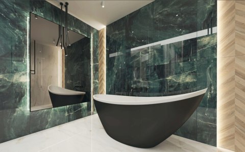TULSA GREEN 60X120X9MM RECT. (1,44) HIGH GLOSSY