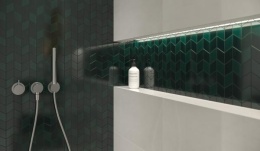 UNIWERSALNA MOZAIKA SZKLANA VERDE PARADYŻ GARDEN 20,5X23,8 G1