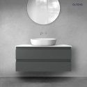Vernal Oltens Vernal szafka 100 cm podumywalkowa wisząca grafit mat 60002400