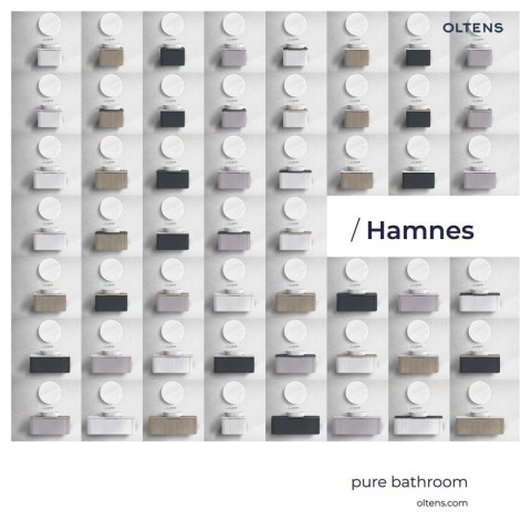 Hamnes Oltens Hamnes szafka podumywalkowa 120 cm czarny mat 60025300